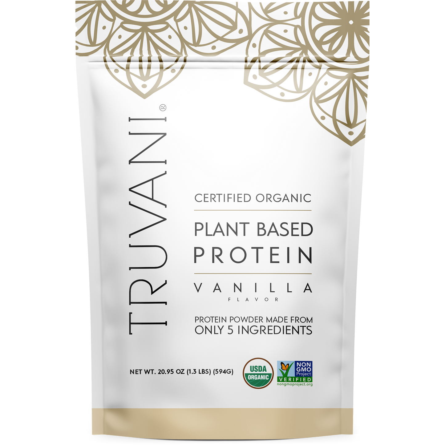 TRUVANI Plant Based Protein Powder - Vanilla
