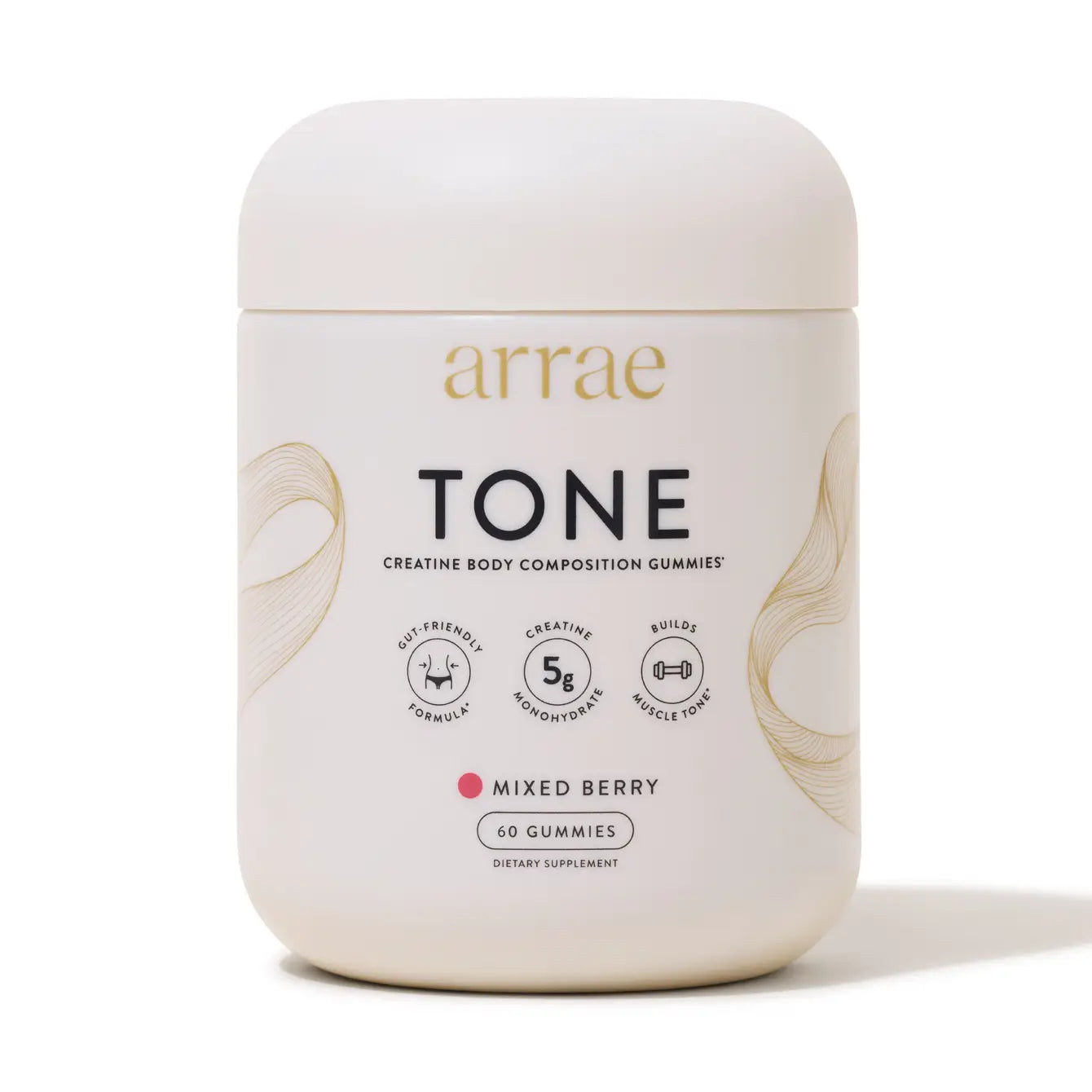 ARRAE Tone Creatine Gummy Mixed Berry