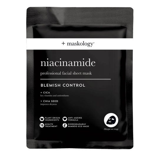 MASKOLOGY NIACINAMIDE Blemish Control Sheet Mask