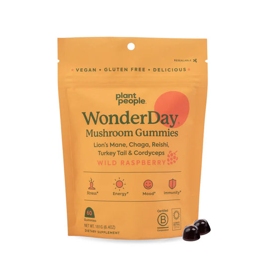PLANT PEOPLE Wonder Day Mushroom Gummies
