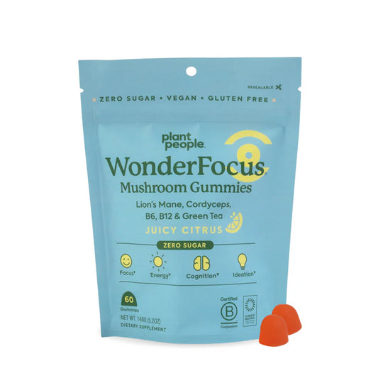 PLANT PEOPLE Wonder Focus Gummies