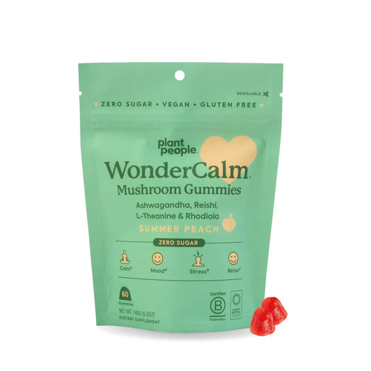 PLANT PEOPLE Wonder Calm Mushroom Gummies 10ct (Copy)