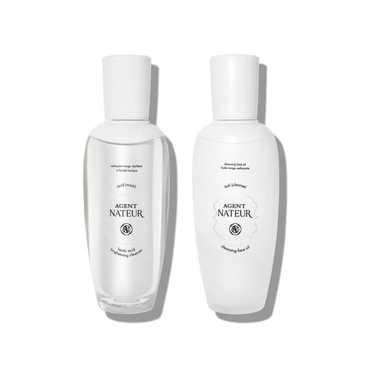 Agent Nateur Lactic Acid Cleanser Duo