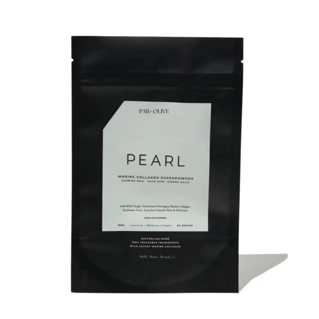 Par Olive Pearl Marine Collagen Super Powder Unflavored -refill pack