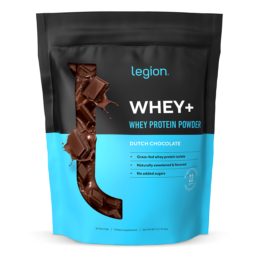 LEGION Whey+ Dutch Chocolate