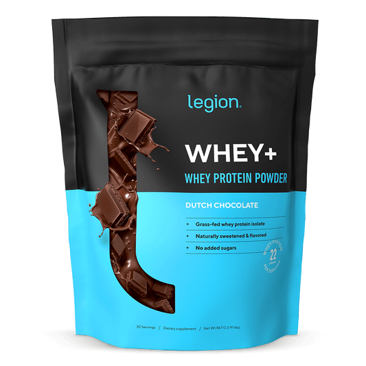 LEGION Whey+ Dutch Chocolate