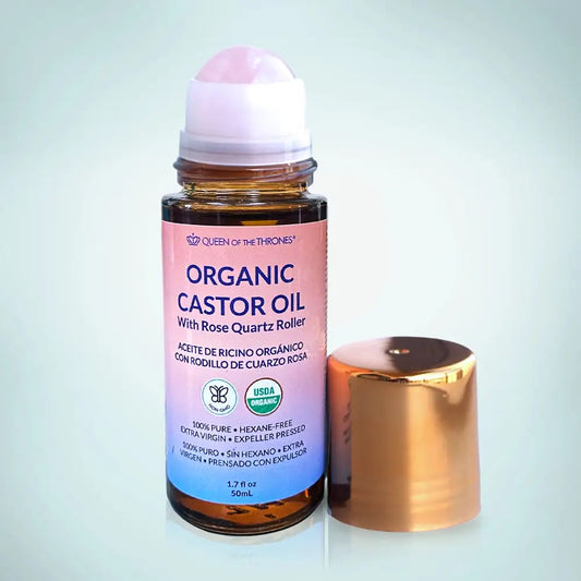 Queen of Thrones Organic Golden Castor Oil Roll On 1.7 fl oz