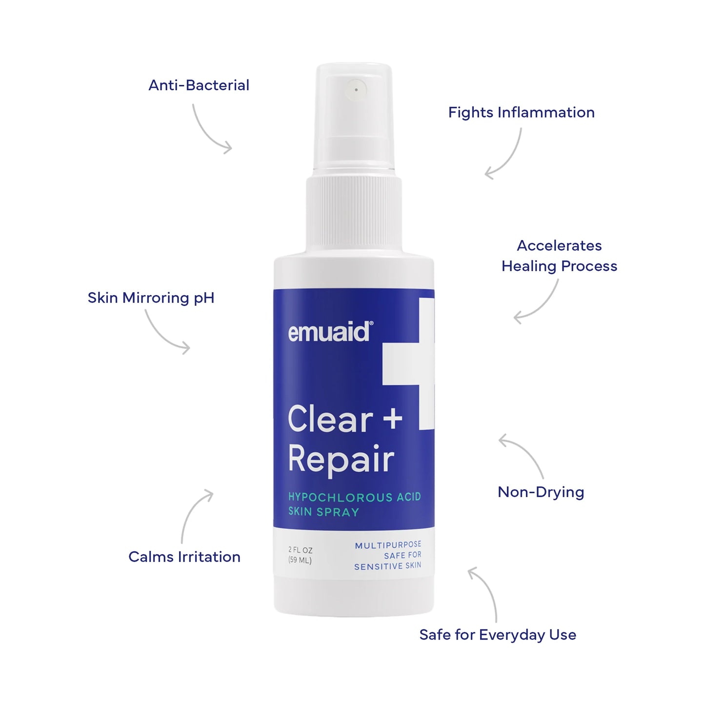 EMUAID Clear + Repair 2 fl oz